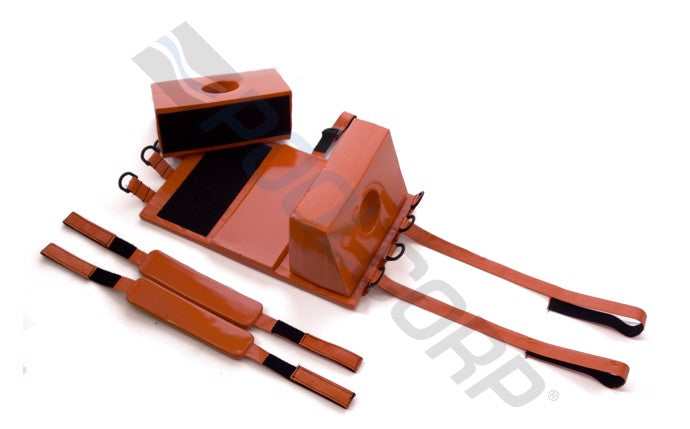 Head Immobilizer Set for Spineboards Red