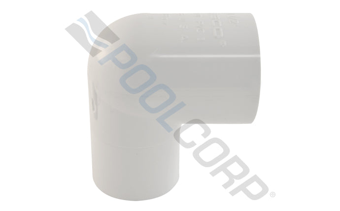 1.5" x 1.5" Spigot x Slip SCH40 PVC 90 Degree Street Elbow