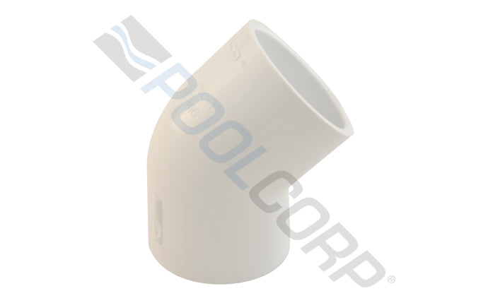 1.5" Slip SCH40 PVC 45 Degree Elbow