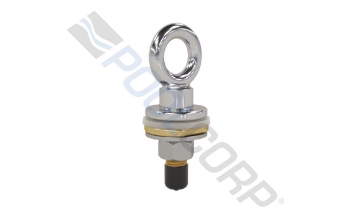 Brass Chrome Plated Removable Vinyl Liner Eye