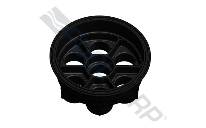 1 1/2" 6-Port Water Valve Base