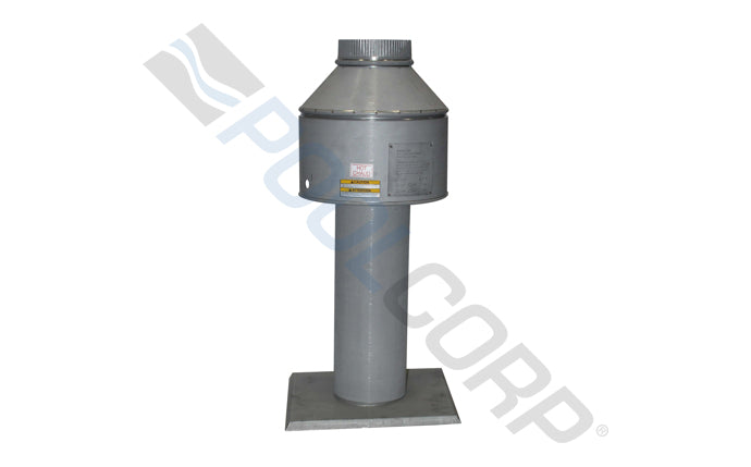 6" Indoor Stack Top Kit For Model R206A R207A Digital Pool Heater