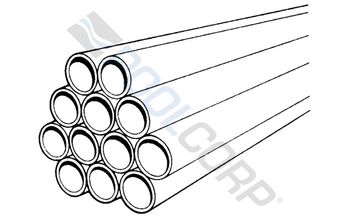 2" x 20' SCH 40 Bell End PVC Pipe