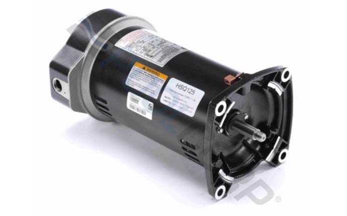 Square Flange Pool and Spa Pump Motor 1.25HP 115/230V