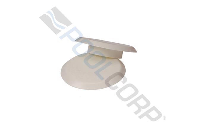 4.5" White Finishing Cap for Pool Anchor Point