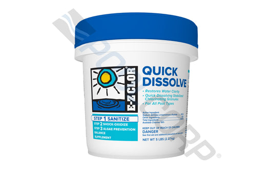 5 lb Container Quick Dissolve Dichlor