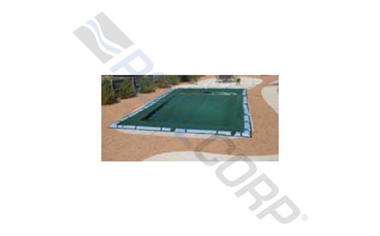 30' x 50' Bound Rectangular In Ground Winter Cover