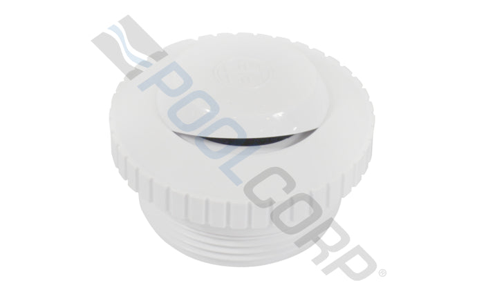 1 1/2" MIP White Hydrosweep Slotted Opening