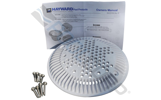 8" White Suction Cover