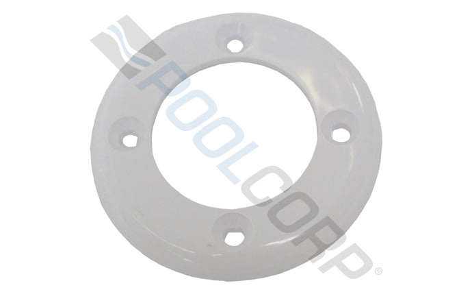 White Inlet Fitting Face Plate for Vinyl Pools