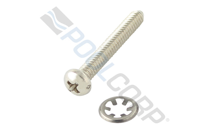 Face Rim Lock Screw with Fastener