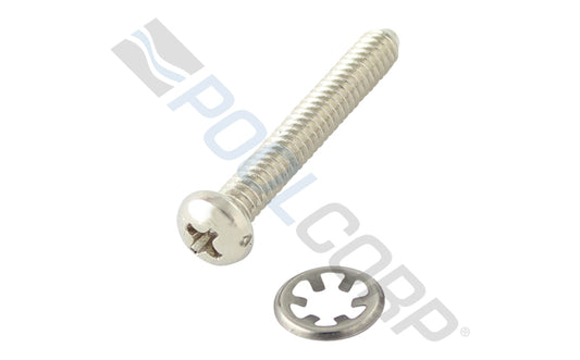 Face Rim Lock Screw with Fastener