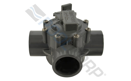 1 1/2"-2" Gray Positive Seal 3-Port Valve