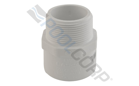 1.5" Slip x MPT SCH40 PVC Male Adapter