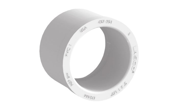 2" x 1.5" Spigot x Slip SCH40 PVC Reducer Bushing