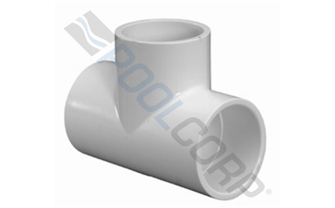 3" x 3" x 3" Slip x Slip x Slip SCH 40 PVC Tee