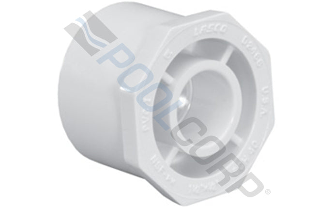 3" x 2" SCH 40 PVC Spigot x Slip Reducer Bushing