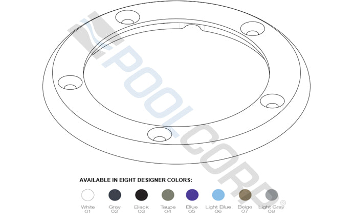White Vanquish Body Ring Top