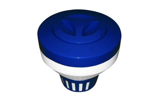 PoolStyle Blue/White Floating Dispenser for 3" Tabs 12 per Case