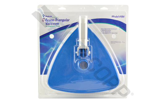 Pool Style Triangle Vacuum Head