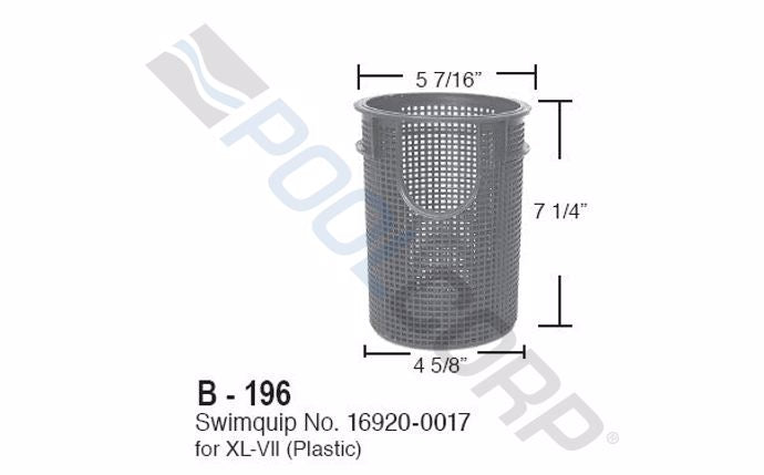 SUPER PRO BASKET PUMP SWQ 16920-0017