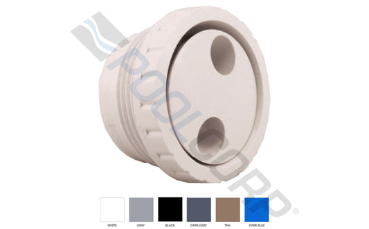 1.5" MPT White Pulsator Therapy Jet Internal Fitting