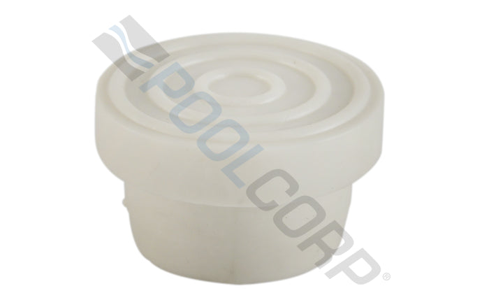 White Rubber Male Ladder Bumper